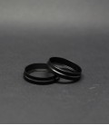 BEAUTY RING DELRIN BLACK 22 - 24MM FLAVE 22